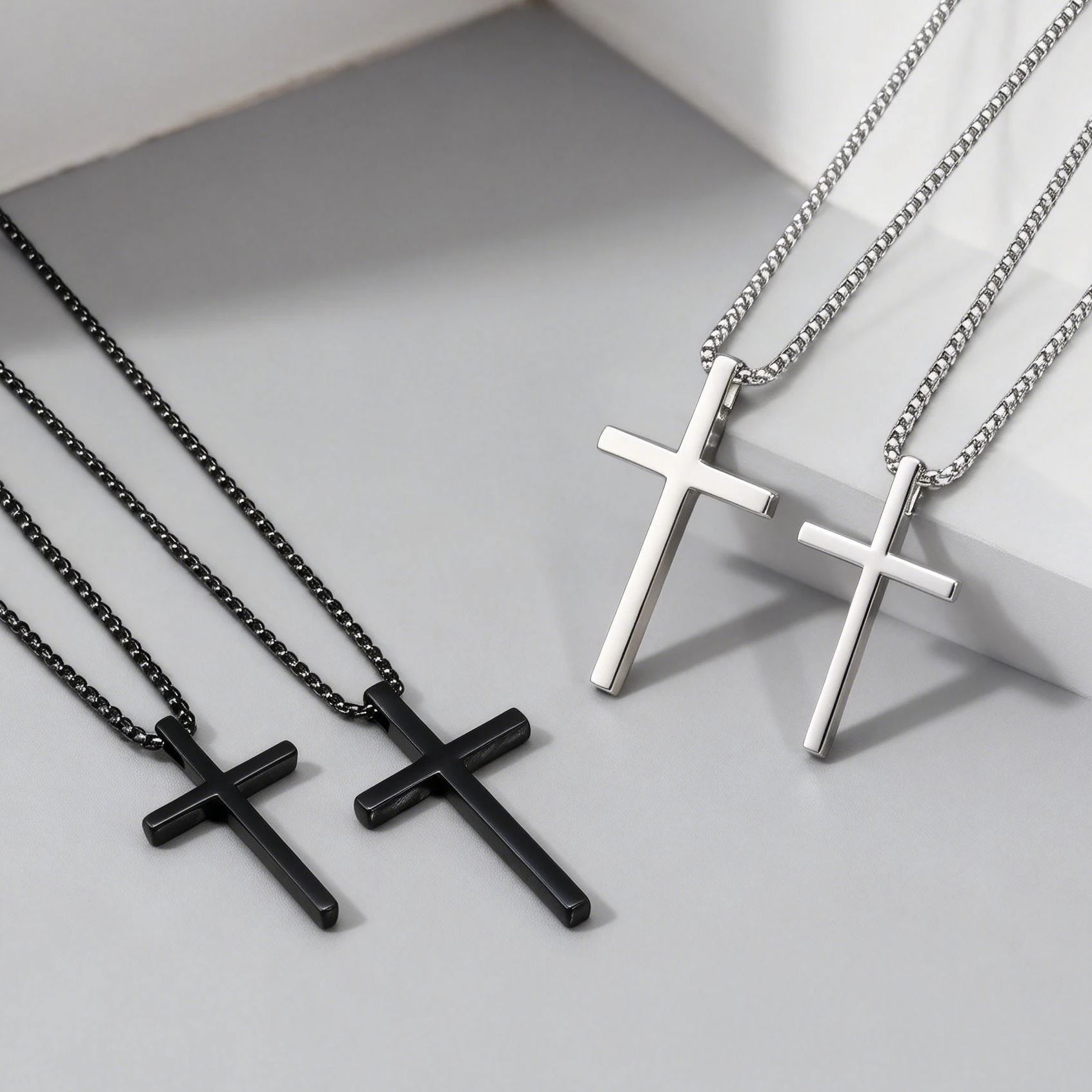 Men Accessories Neck Chain - Collar de religión cristiana de moda