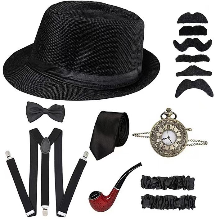 Disfraz de gangster estilo Gat - Men'S Accessories In The 1920S reseña y precio