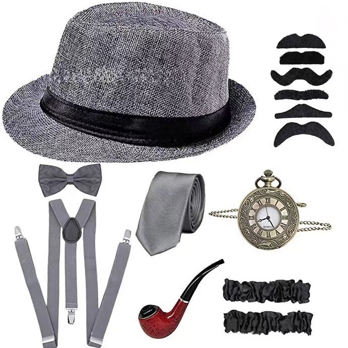 Disfraz de gangster estilo Gat - Men'S Accessories In The 1920S reseña y precio