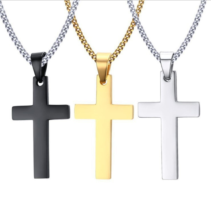 Collar de Cruz con colgante gó - Men Accessories Neck Chain reseña y precio