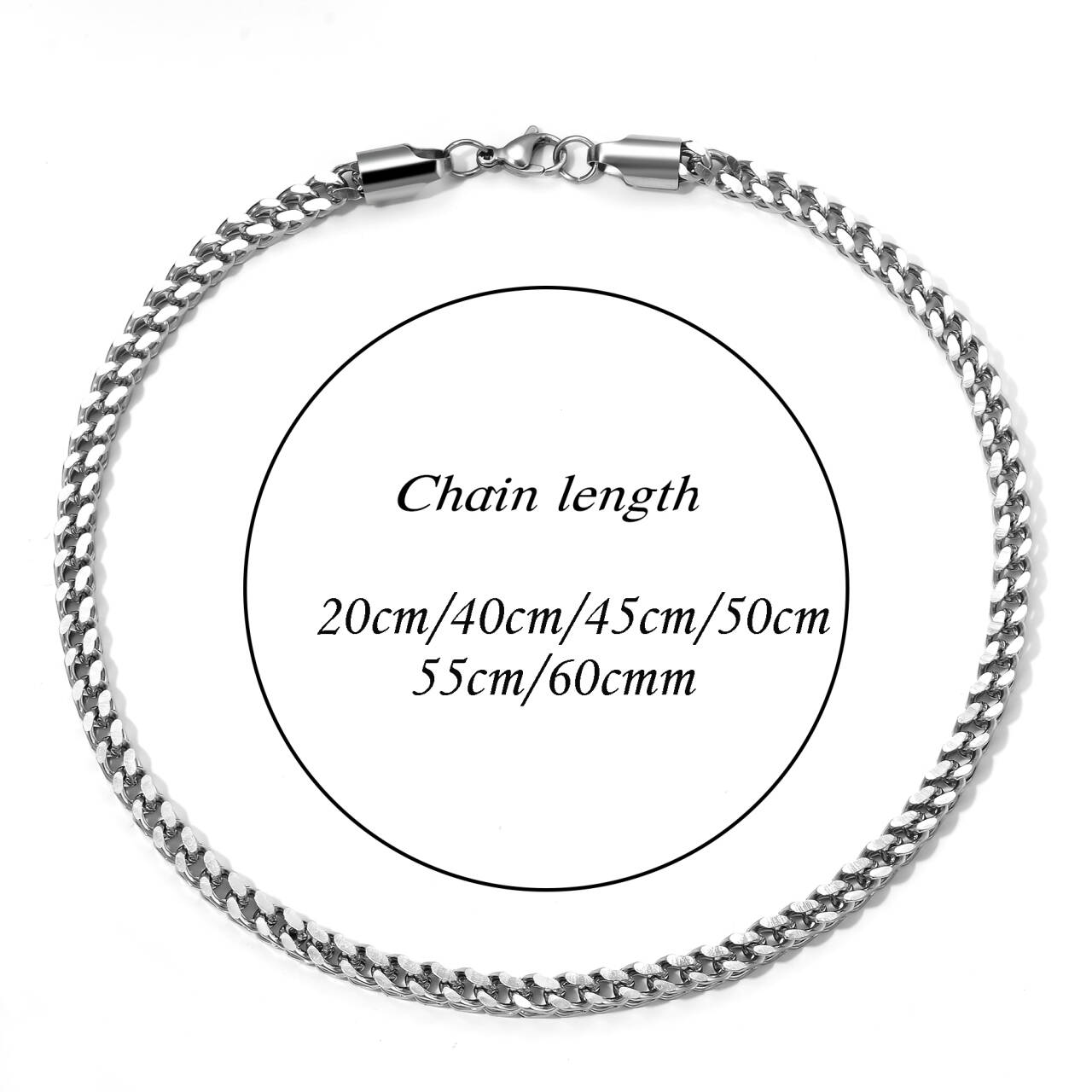 Collar de cadena trenzada de a - Men Accessories Neck Chain reseña y precio