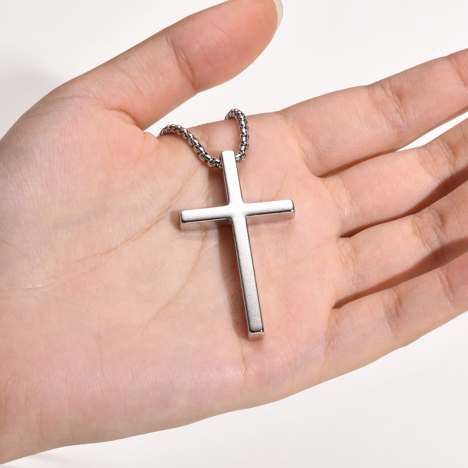 Collar de religión cristiana d - Men Accessories Neck Chain reseña y precio