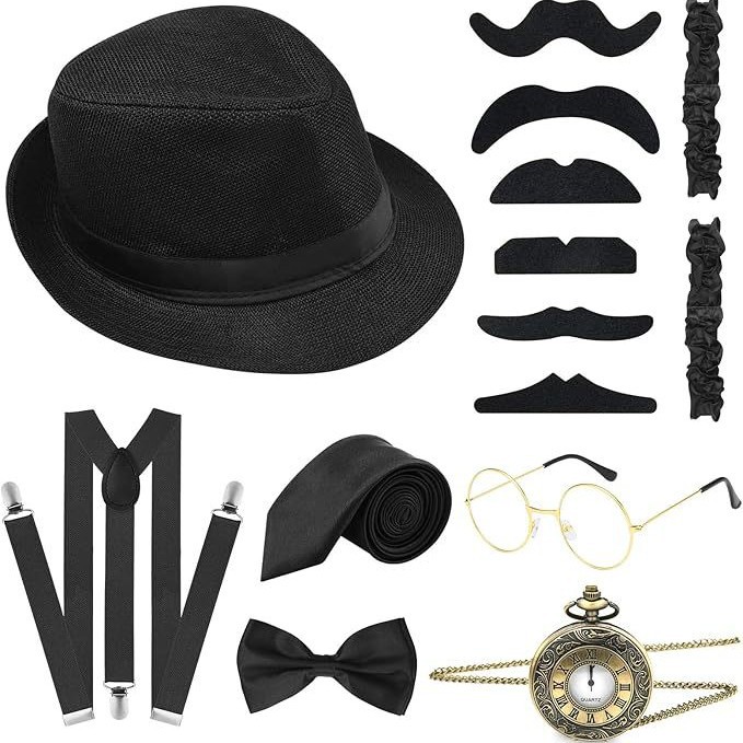 Conjunto de Accesorios de Disf - Men'S Accessories In The 1920S reseña y precio