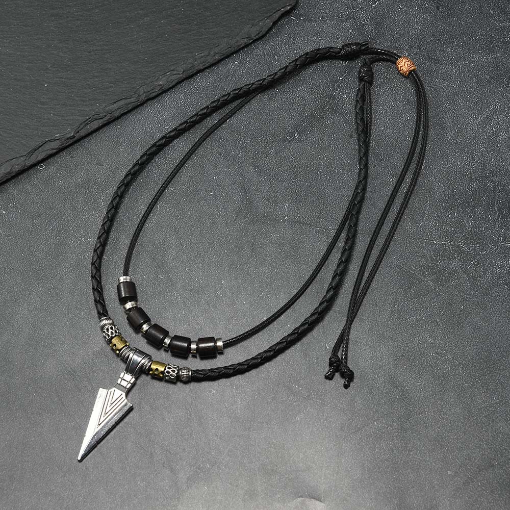 Collar Vikingo con Punta de Fl - Men Accessories Neck Chain reseña y precio